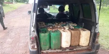 Montecarlo: secuestran combustible trasladado de manera irregular