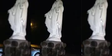 Virgen de La Caldera: piden propuestas para evitar que vuelvan a vandalizar la imagen