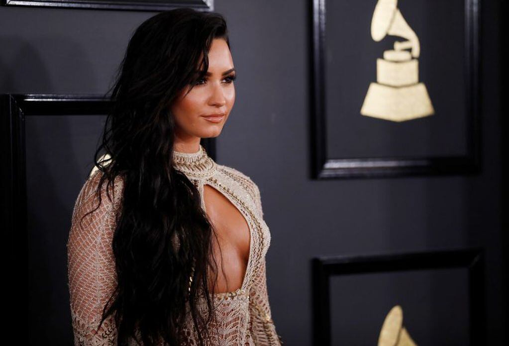 Singer Demi Lovato arrives at the 59th Annual Grammy Awards in Los Angeles, California, U.S. , February 12, 2017. REUTERS/Mario Anzuoni