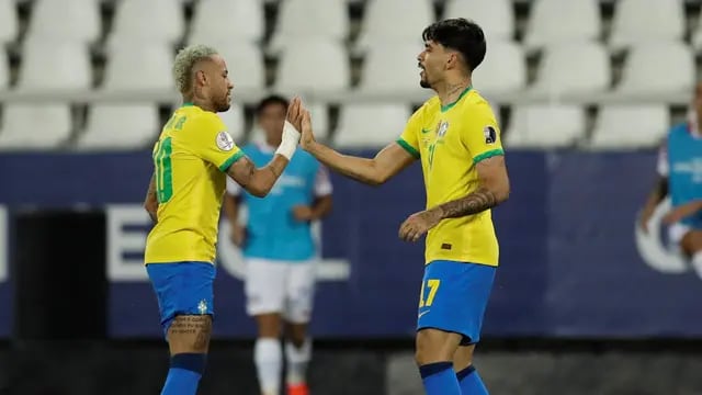 Paquetá y Neymar