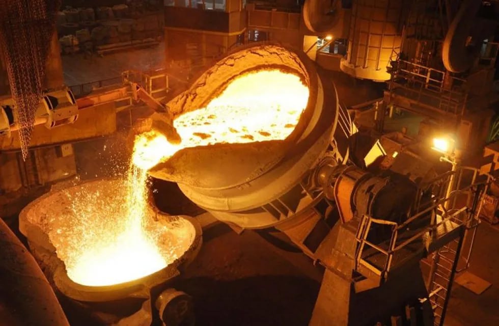 Producción siderúrgica