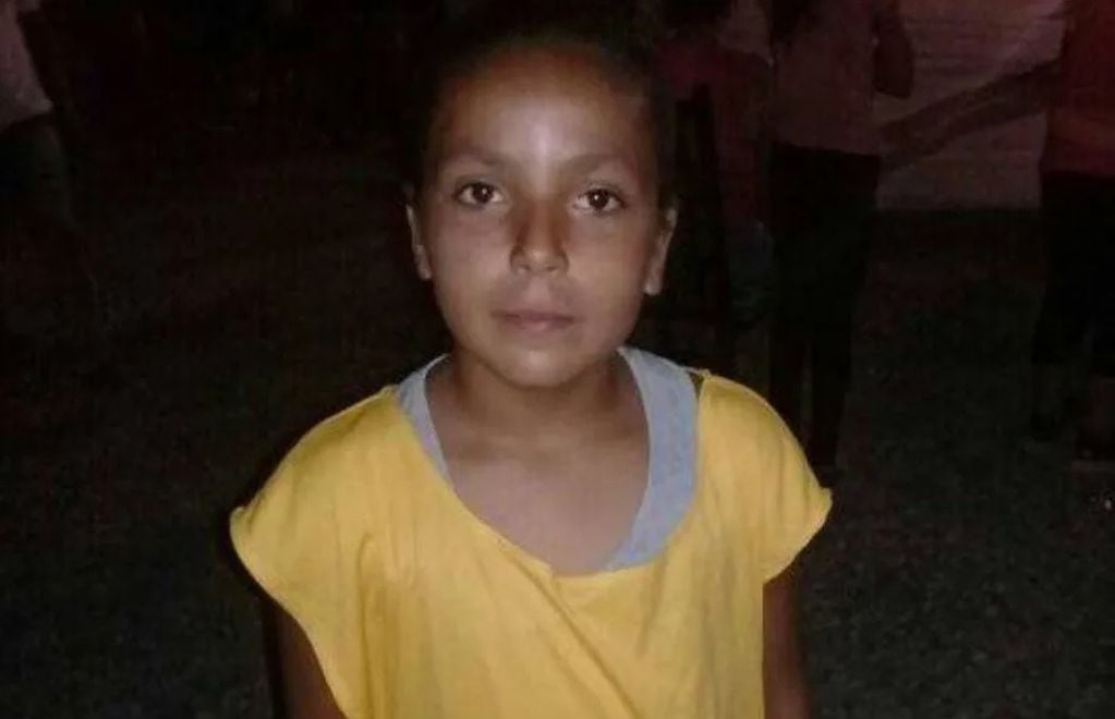 Yoselí Rodríguez, la niña que fue abusada y asesinada en Media Agua cuyo primo, que se encuentra detenido es el principal acusado del femicidio.