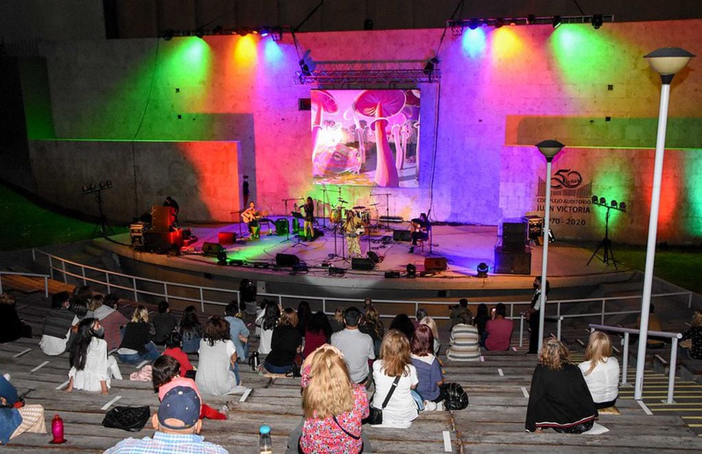 El Anfiteatro del Auditorio Juan Victoria volverá a ofrecer espectáculos musicales..
