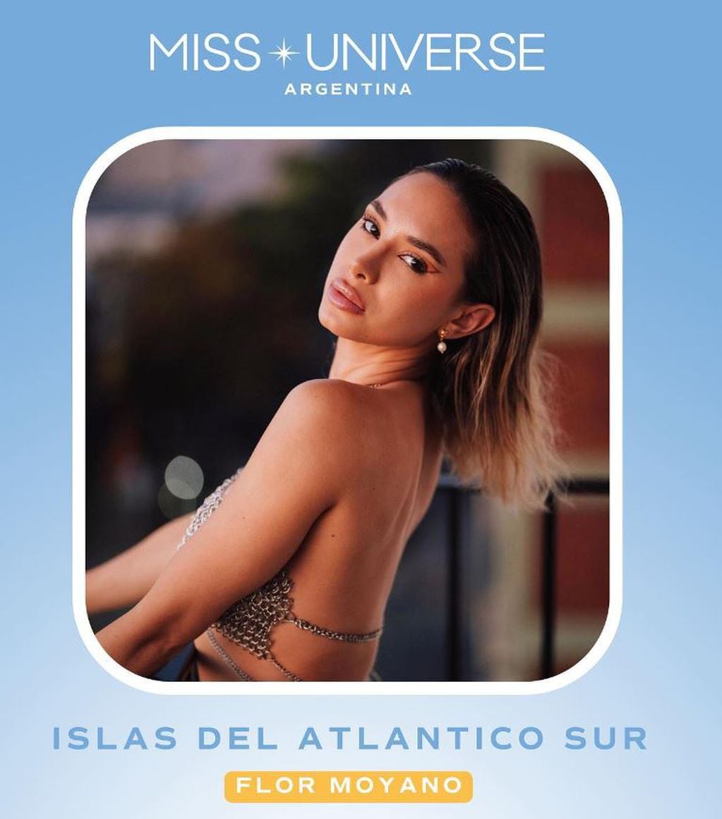 Miss Islas del Atlántico Sur, Florencia Moyano
