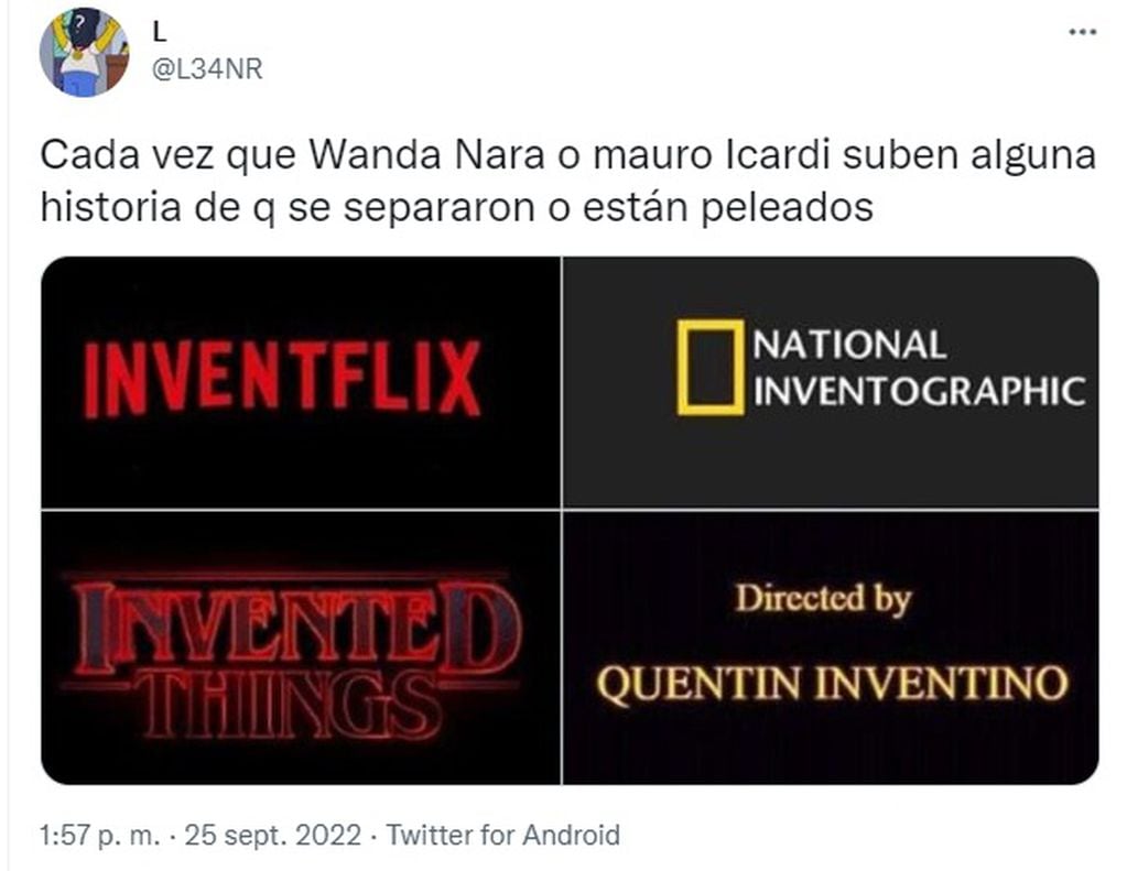 Los mejores memes por el escándalo de Wanda Nara