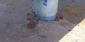 Vandalizaron una vez más un pozo de agua en un barrio de Pérez