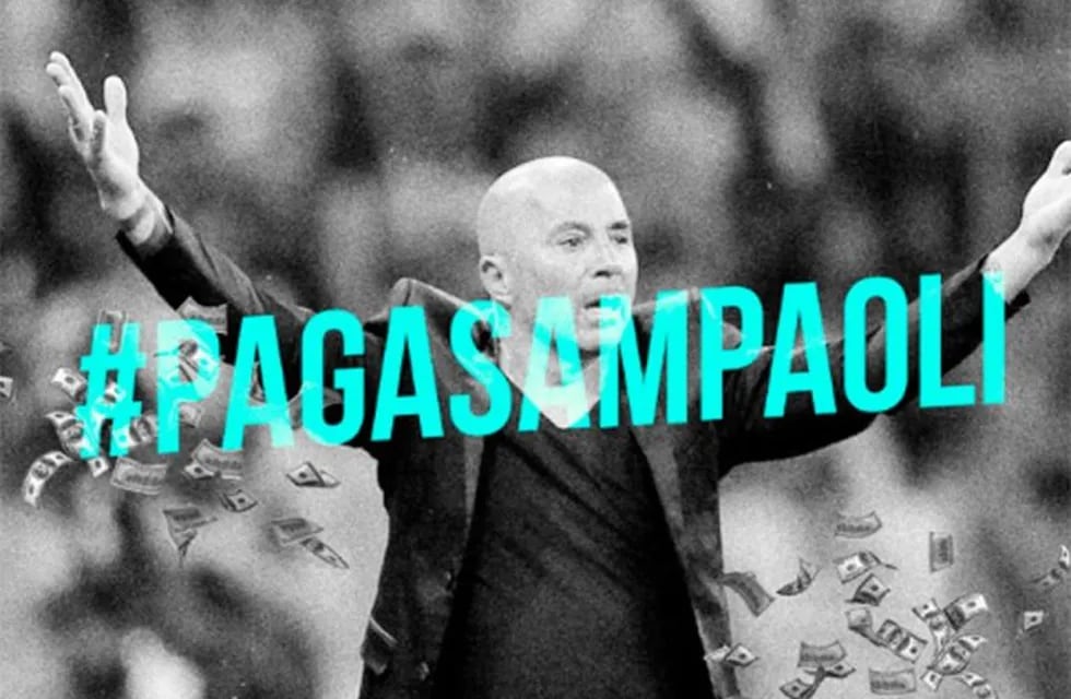 #PagaSampaoli, la campaña de firmas para que el DT done la millonaria cláusula que recibiría si lo echan de la Selección.