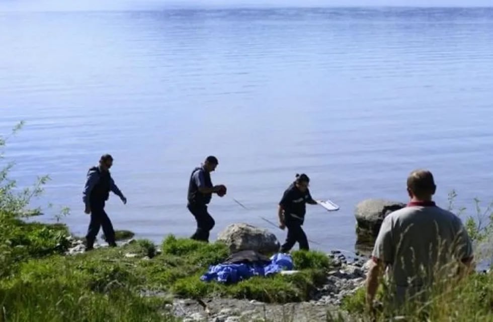 Encontraron un cadáver en la zona del Riacho de Goya. (Foto: Corrientes Hoy)