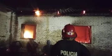 Incendio arrasó un asilo municipal en Concepción de la Sierra