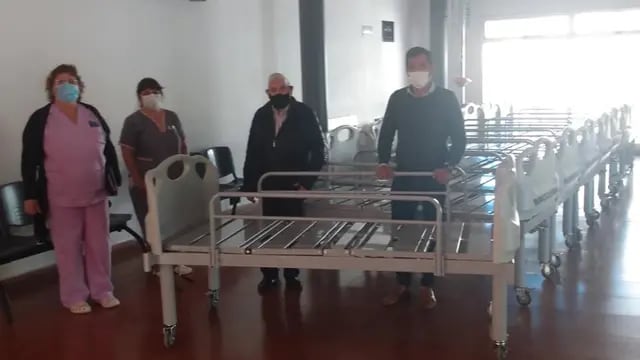 Nuevas camas para el Hospital Pirovano