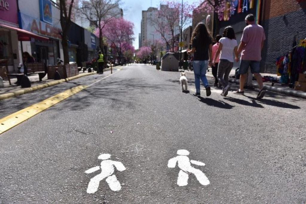 Para garantizar el distanciamiento y alentar las ventas, el Municipio hará peatonales distintas calles de La Plata (Municipalidad de La Plata)