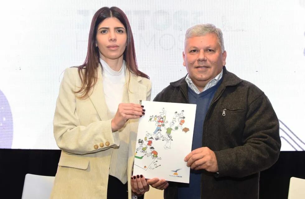 Laura Pagani presidente Fundación Arcor visitó Arroyito