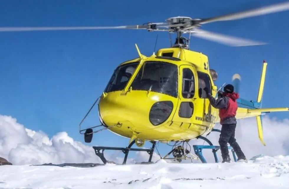 Desde el Cerro Aconcagua rescataron Tyler Baker de Estados Unidos.