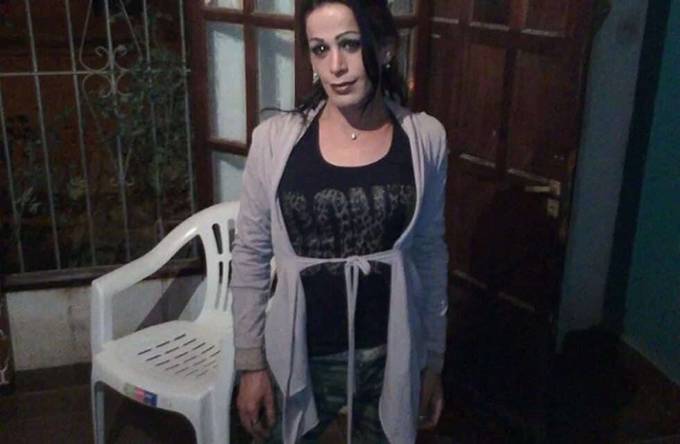 La mujer trans agredida, Mirna Dimarzo. (Web)