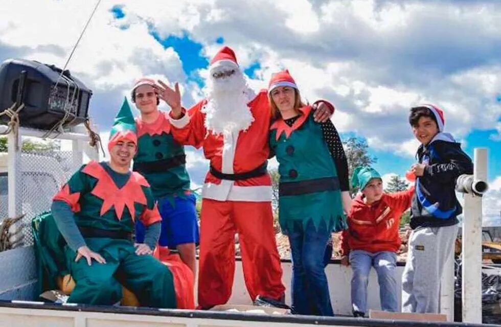 Recorrerá los barrios dejando regalos