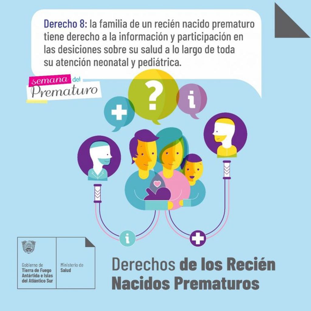 Decálogo de los Derechos de los recién nacidos prematuros