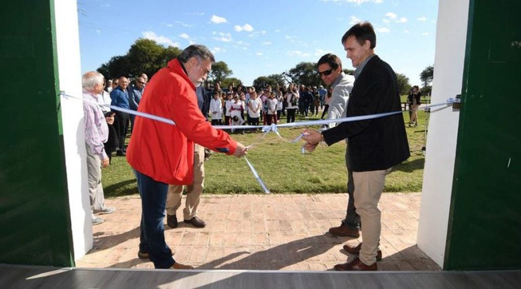 La inauguración coincidió con el Día Mundial del Agua (Gobierno de La Pampa)