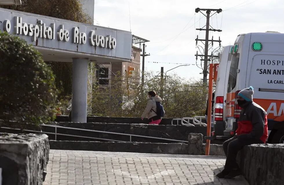 El hecho ocurrió frente al Hospital de Río Cuarto (Tomás Fragueiro)