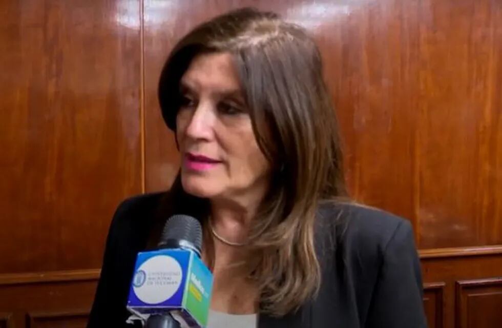 Mercedes Leal, vicerrectora de la UNT.