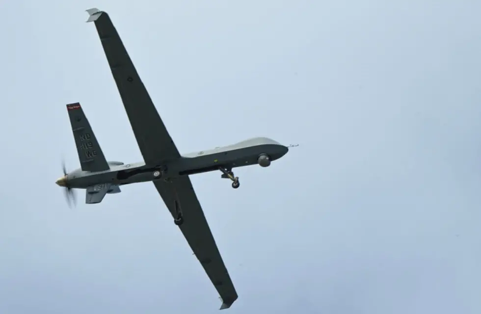 Un drone estadounidense fue derribado por Rusia en el Mar Negro.