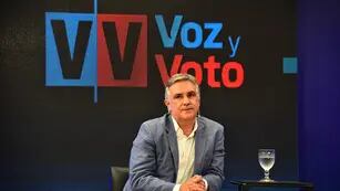 Martín Llaryora en Voz y Voto