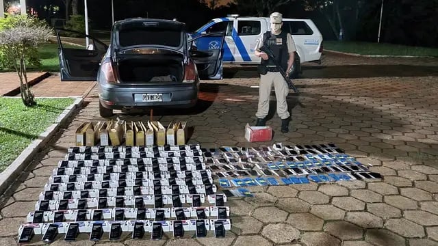 Cargamento ilegal en Puerto Iguazú: recuperan elementos electrónicos