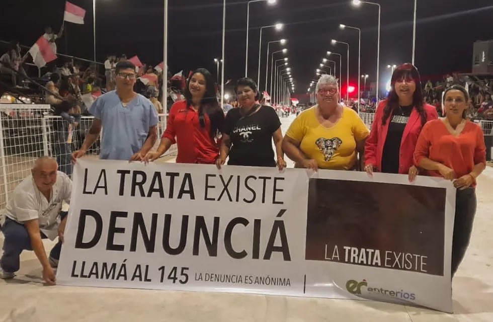 Campaña de prevención de Trata de personas en fiestas populares de Entre Ríos.