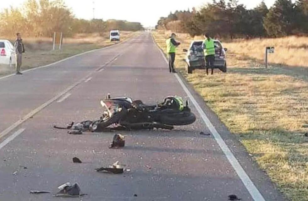 Falleció motociclista cerca de Quemú (Infopico)