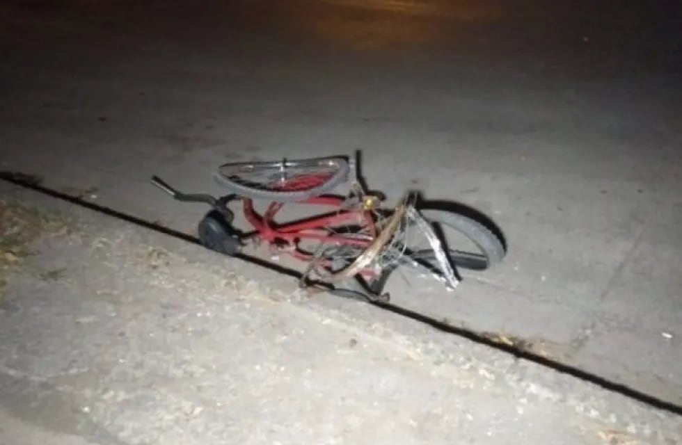 Ciclista atropellada en Olavarría