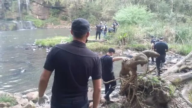 Un individuo falleció tras zambullirse al Salto de Arroyo Alegre en Aristóbulo del Valle