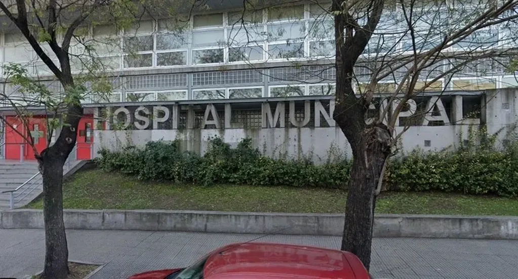 La fachada del Hospital Diego Thompson, en el partido bonaerense de San Martín.