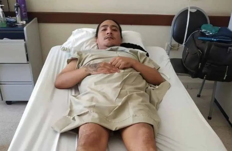 Manuel Vilca sufre una fractura lumbar y necesita ser operado.