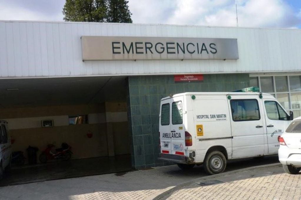 Emergencias en el Hospital San Martín.