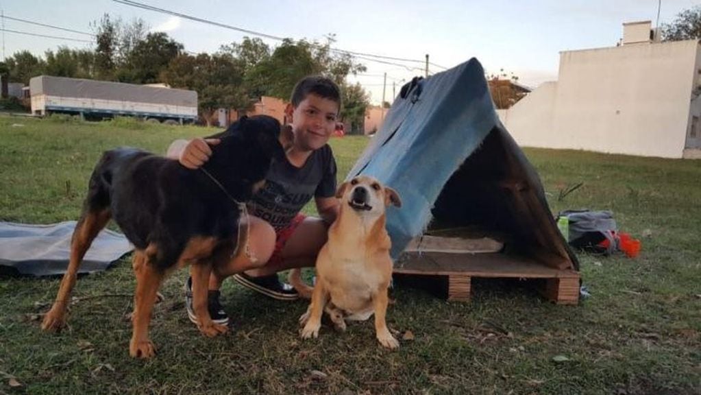 Francisco asiste a una escuela agrotécnica por su pasión por los animales.