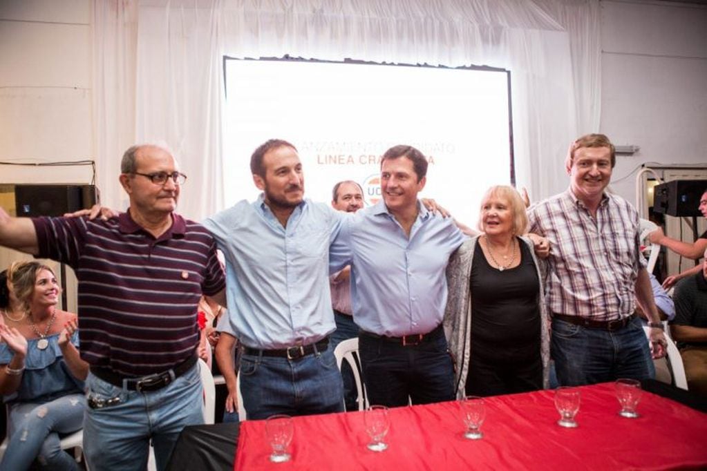Victor Dellarossa, Ignacio Cabello y Daniel Lafarina quienes compulsaron por ser candidatos