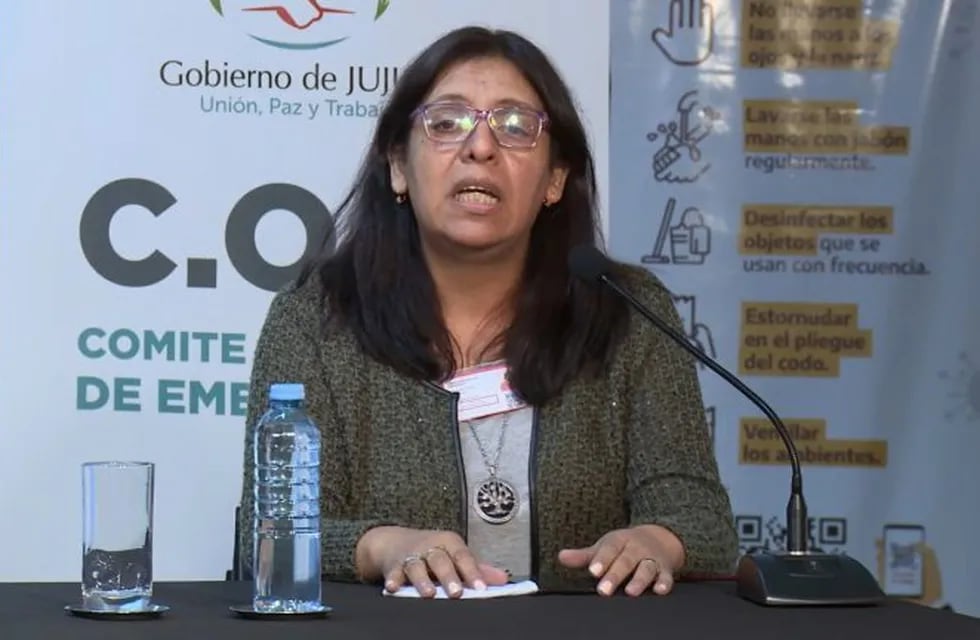 Fabiana Vaca, subdirectora provincial de Epidemiología, de Jujuy.