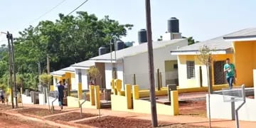Entregaron viviendas del Iprodha en la localidad de Campo Grande