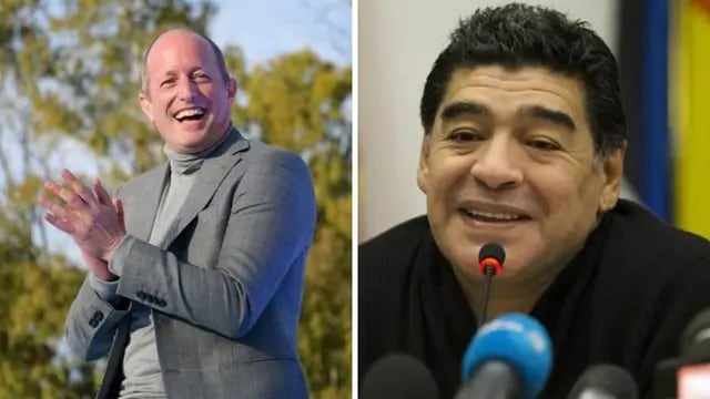 La tremenda frase de Diego Maradona sobre Insaurralde que se hizo viral tras el escándalo con Sofía Clerici