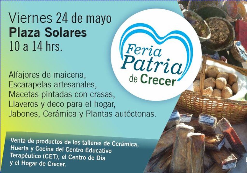 Invitación a La Feria Patria.
