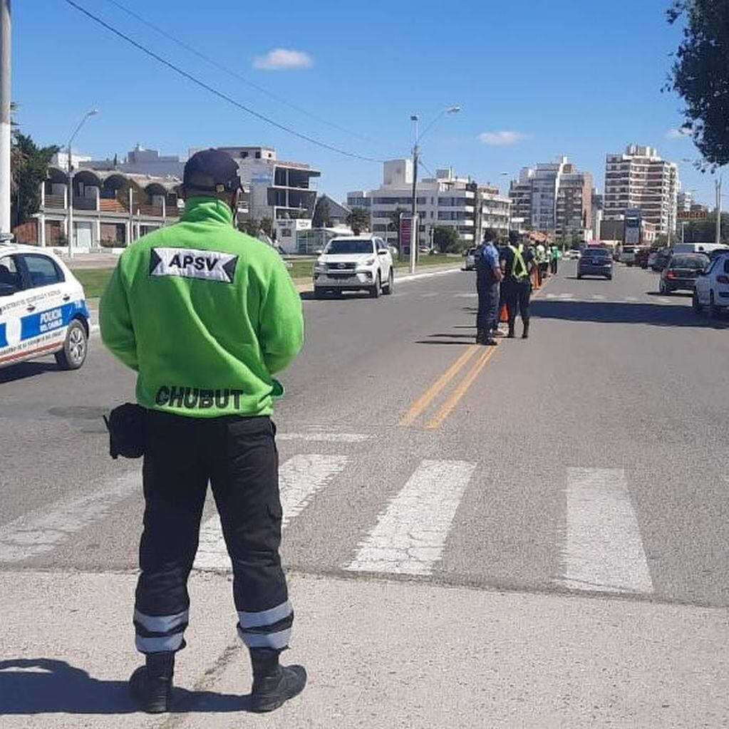 Se labraron 35 actas de infracción por distintas faltas a la Ley de Tránsito en Comodoro.