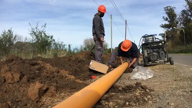 Obras en calles Tandil