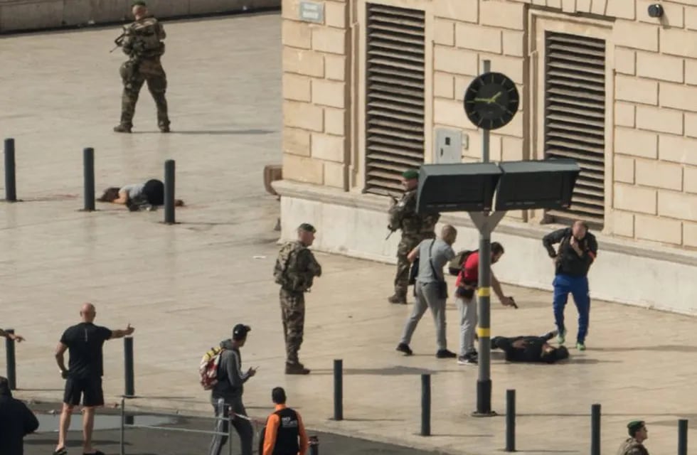 Ataques en Marsella. (AFP)