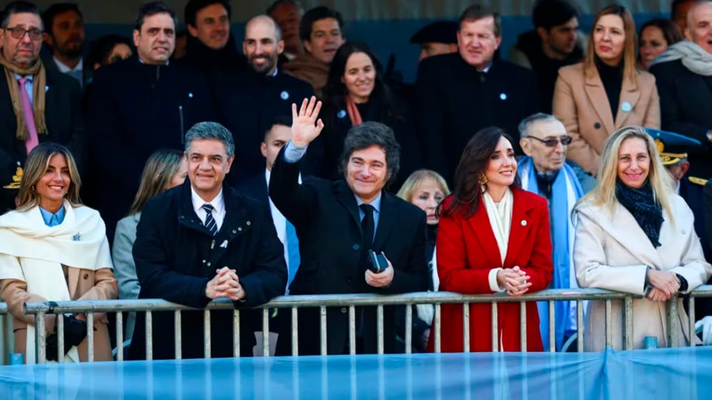 Jorge Macri junto a Milei. Captura: Oficina del Presidente de la República Argentina