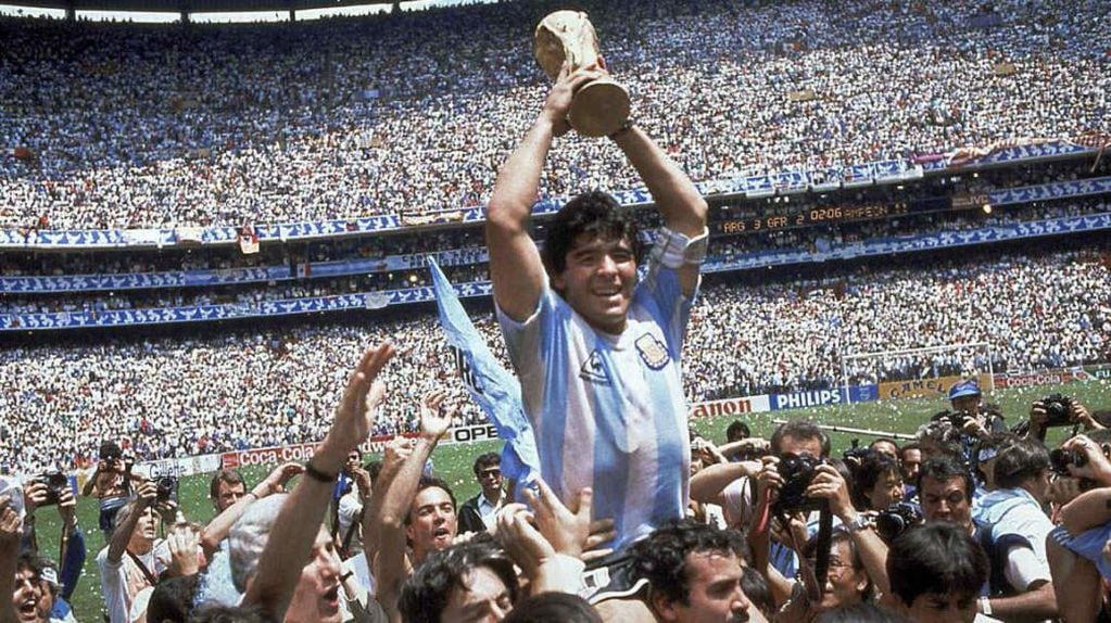 De la mano de Maradona, Argentina ganó su última Copa del Mundo en 1986.