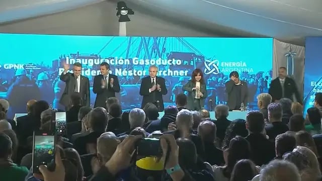 Inauguración Gasoducto Néstor Kirchner
