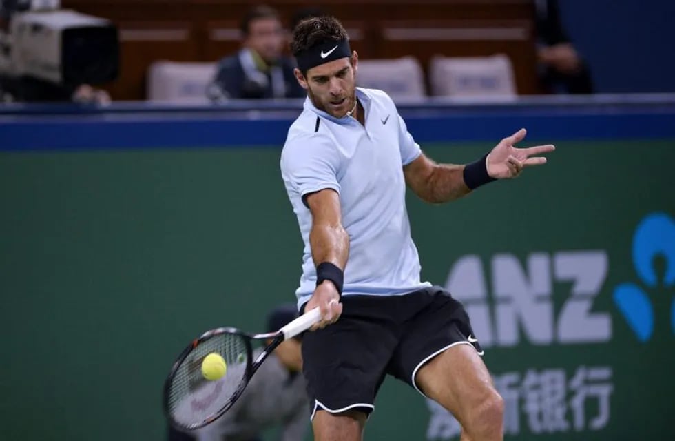 Del Potro no pudo con Roger Federer. (Foto: AFP)
