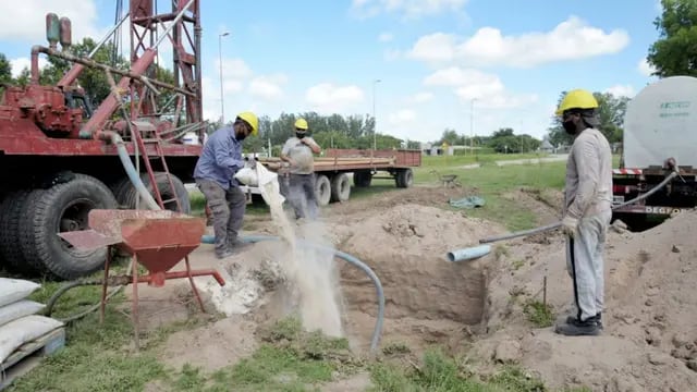 Nueva perforación para el abastecimiento de agua potable en Arroyito