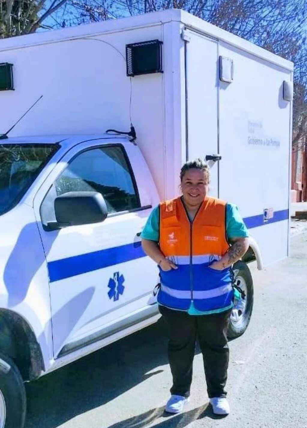 La historia de superación de la mujer que empezó a trabajar en una ambulancia en La Pampa.