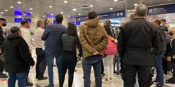 Avión desviado en Ezeiza