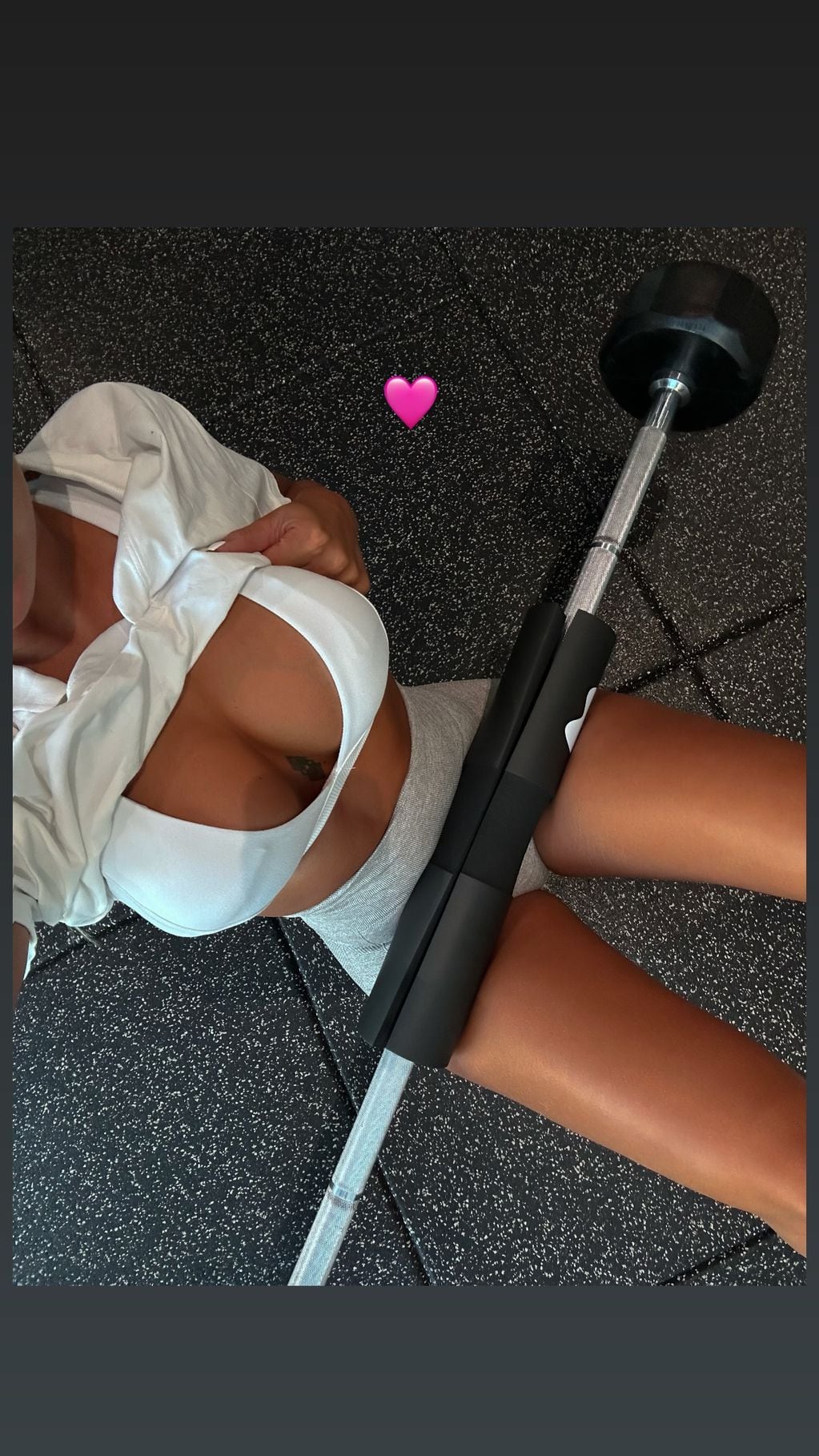 El look MEGA sexy de Agustina Añon para hacer ejercicios: "Gym vibes"